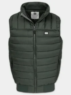 PITBULL Kamizelka GRANGER II Zielony Regular Fit