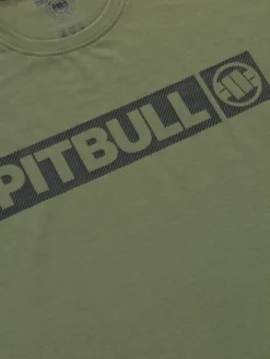 PITBULL Koszulka techniczna Casual Sport HILLTOP Zielony Regular Fit