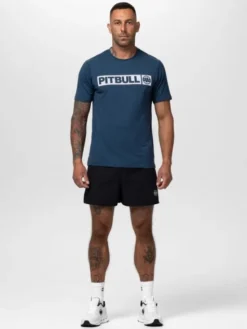 PITBULL Koszulka techniczna Casual Sport HILLTOP Niebieski Regular Fit