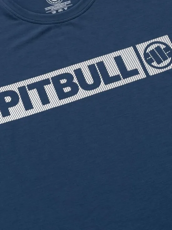 PITBULL Koszulka techniczna Casual Sport HILLTOP Niebieski Regular Fit