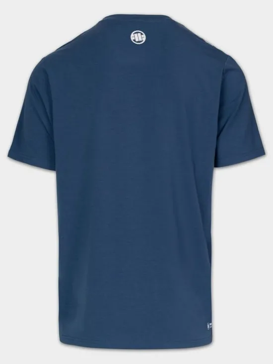 PITBULL Koszulka techniczna Casual Sport HILLTOP Niebieski Regular Fit