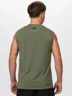 PITBULL Koszulka techniczna Casual Sport HILLTOP Zielony Regular Fit