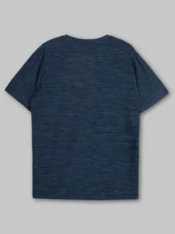 PITBULL Koszulka techniczna Casual Sport Hilltop Granatowy Regular Fit