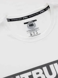 PITBULL Koszulka techniczna Casual Sport HILLTOP Biały Regular Fit