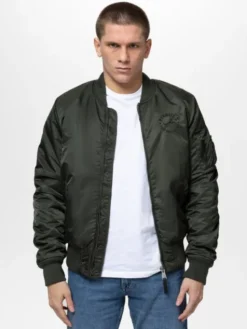 PITBULL Kurtka przejściowa HACKET Zielony Regular Fit