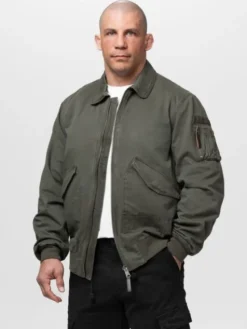 PITBULL Kurtka przejściowa MAGNUS Zielony Regular Fit