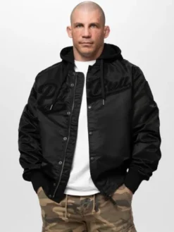 PITBULL Kurtka przejściowa MASON SAN DIEGO Czarny Regular Fit
