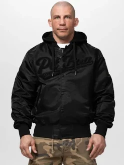 PITBULL Kurtka przejściowa MASON SAN DIEGO Czarny Regular Fit