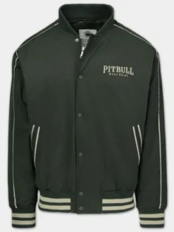 PITBULL Kurtka przejściowa RADFORD Zielony Regular Fit