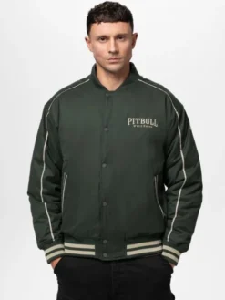 PITBULL Kurtka przejściowa RADFORD Zielony Regular Fit