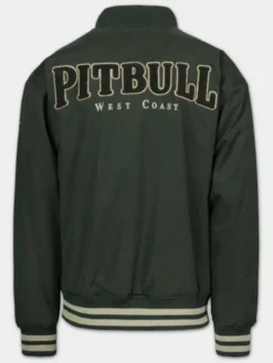 PITBULL Kurtka przejściowa RADFORD Zielony Regular Fit