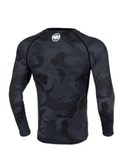 PITBULL Longsleeve Longsleeve Rashguard ADCC Camo XXL Czarny Slim Fit