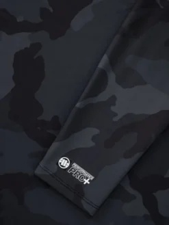 PITBULL Longsleeve Longsleeve Rashguard ADCC Camo XXL Czarny Slim Fit
