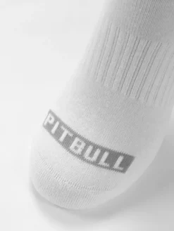 PITBULL Stopki Pad Logo Biały