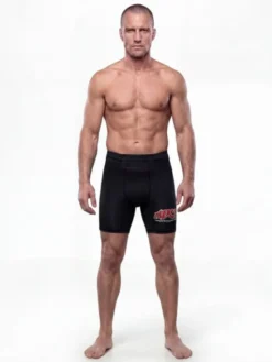 PITBULL Szorty sportowe ADCC Czarny Regular Fit