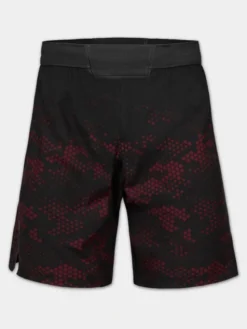 PITBULL Szorty sportowe HEX CAMO HILLTOP Czarny Regular Fit