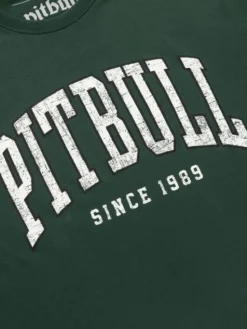 PITBULL T-Shirt NORTON Zielony Regular Fit