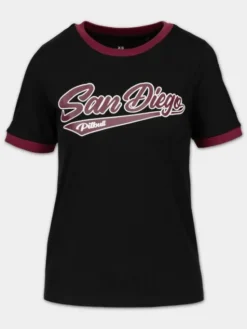 PITBULL T-Shirt SAN DIEGO ANGEL Czarny Regular Fit