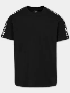 PITBULL T-Shirt TAPE Czarny Regular Fit