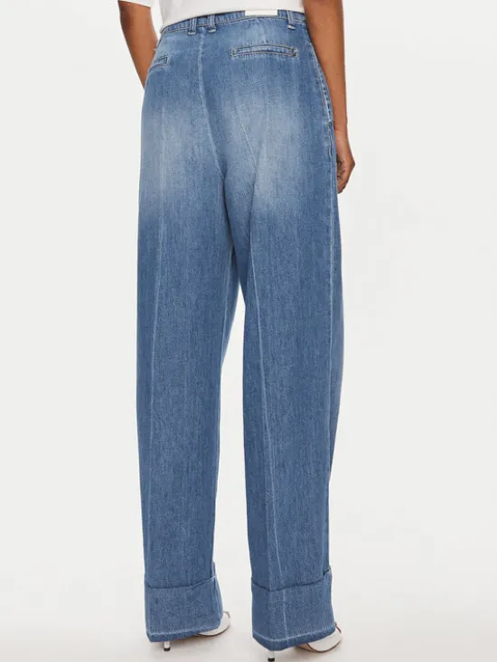 Please Jeansy P2V7CMXNOS Niebieski Relaxed Fit