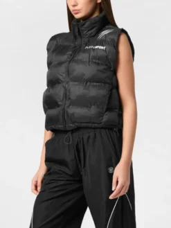 Plein Sport Bezrękawnik 22961 Czarny Regular Fit