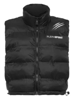 Plein Sport Bezrękawnik 22961 Czarny Regular Fit