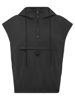 Plein Sport Bezrękawnik 22411 Czarny Regular Fit