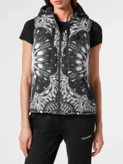 Plein Sport Bezrękawnik 8243 Czarny Regular Fit