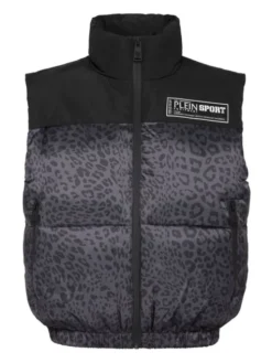 Plein Sport Bezrękawnik 10161 Czarny Regular Fit