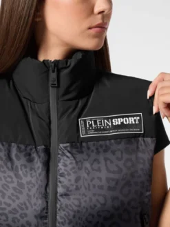 Plein Sport Bezrękawnik 10161 Czarny Regular Fit
