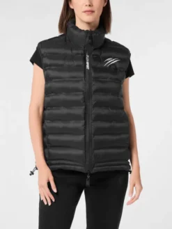 Plein Sport Bezrękawnik 23969 Czarny Regular Fit