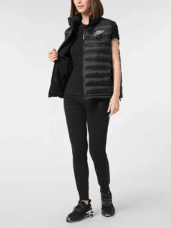 Plein Sport Bezrękawnik 23969 Czarny Regular Fit