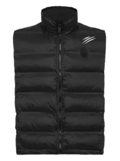 Plein Sport Kamizelka 22983 Czarny Regular Fit
