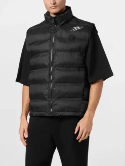 Plein Sport Kamizelka 22983 Czarny Regular Fit