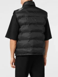 Plein Sport Kamizelka 22983 Czarny Regular Fit