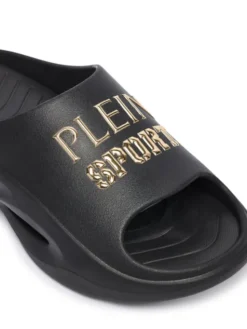 Plein Sport Klapki Solar Slides PAFS USG0041 STE003N Czarny