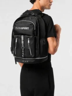 Plein Sport Plecak 29971 Czarny