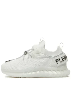 Plein Sport Sneakersy SADS USC0520 STE003N Biały