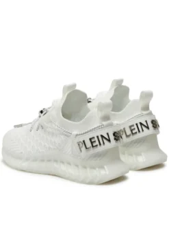 Plein Sport Sneakersy SADS USC0520 STE003N Biały