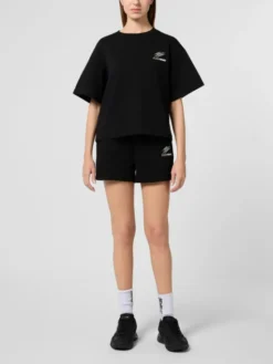 Plein Sport Szorty sportowe 29093 Czarny Active Fit