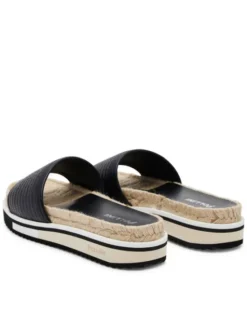 Pollini Espadryle SA28295G0MTN100A Czarny