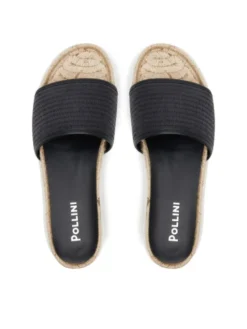Pollini Espadryle SA28295G0MTN100A Czarny