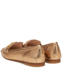 Pollini Loafersy PA10121C0MPE0900 Złoty