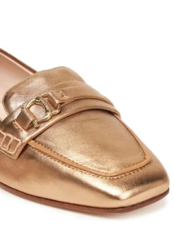 Pollini Loafersy PA10121C0MPE0900 Złoty