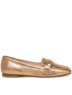 Pollini Loafersy PA10121C0MPE0900 Złoty