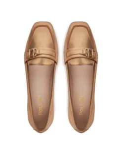 Pollini Loafersy PA10121C0MPE0900 Złoty