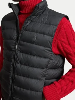 Polo Ralph Lauren Bezrękawnik 710B20425001 Czarny Regular Fit