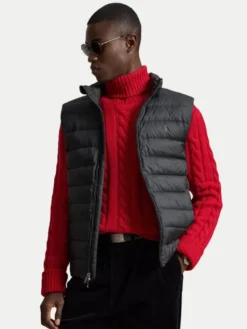 Polo Ralph Lauren Bezrękawnik 710B20425001 Czarny Regular Fit