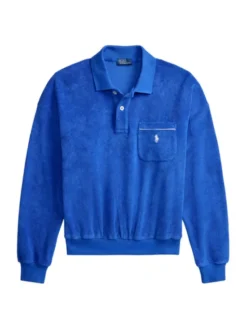 Polo Ralph Lauren Bluza 211A12737001 Niebieski Relaxed Fit