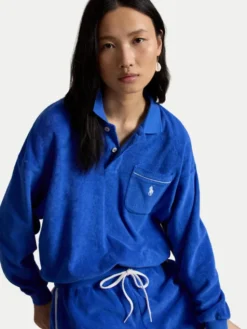 Polo Ralph Lauren Bluza 211A12737001 Niebieski Relaxed Fit